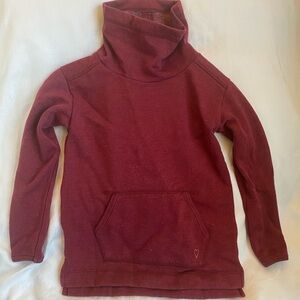 Crewcuts dark red turtleneck sweatshirt size 5